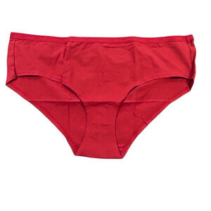 Bare Necessities Panties Womens Size XL Cheeky Red Breathable Seamless Underwear